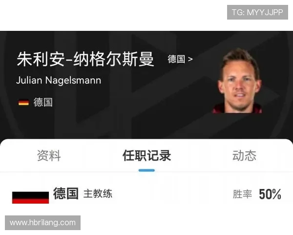 纳格尔斯曼是否跳槽至其他德甲球队?教练动向分析 纳格尔斯曼是否跳槽至其他德甲球队?教练动向分析